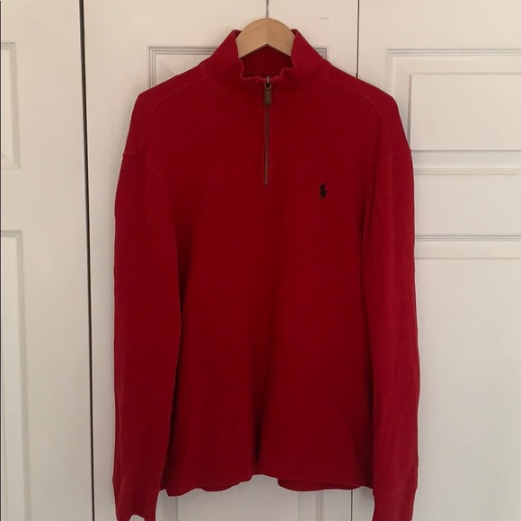 red ralph lauren quarter zip